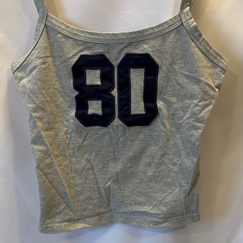 Edikted Care Label Gray Color Top - size Small